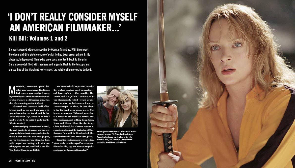 Kill Bill Volume One and Two - Spread